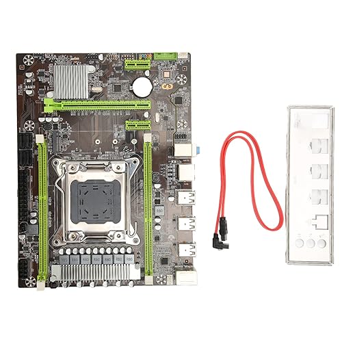 Garsent X79 Pro Computer-Motherboard, Zweikanal-DDR3-Desktop-Motherboard, LGA 2011-Motherboard, für V1 V2 CPU Wie E5 2640 E5 2650 E5 2660 E5 2670 E5 2680 von Garsent
