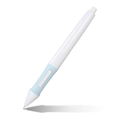 Grafikzeichnung Stift 2048 Pegel Druckempfindlichkeit, Bequemer Griff, Leichtzeichnungstablette für 420 H420 H58L 680S K56 K58 680TF H610pro, für Gaomon S56K (White) von Garsent