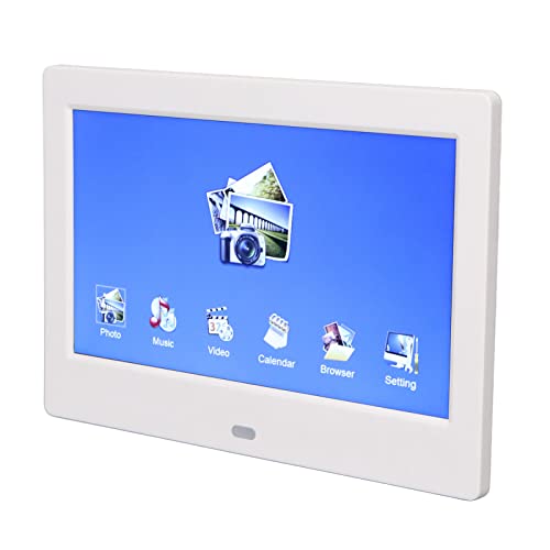 HD Smart Digital Bilderrahmen, 7 Zoll Elektronischer Digitaler Foto Rahmen, Unterstützt Uhr, Kalender, Zeit Einstellung, Mp3 Musik, 16GB Speicher Erweiterung, Mehrere Sprachen HD Smart Digital Bilderrahmen, 7 Zoll Elektronischer Digitaler Foto Rahmen, Unterstützt Uhr, Kalender, Zeit Einstellung, Mp3 Musik, 16GB Speicher Erweiterung, Mehrere Sprachen von Garsent