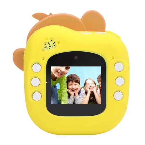 Kids Camera, Niedliche Cartoon -Affen Thermische Instantkamera mit 48 MP FHD, 2 Zoll HD Sunlight Proof Screen, 2 Rollen Fotopapier, Instant -Druck -Digitalkamera für Jungen Kids Camera, Niedliche Cartoon -Affen Thermische Instantkamera mit 48 MP FHD, 2 Zoll HD Sunlight Proof Screen, 2 Rollen Fotopapier, Instant -Druck -Digitalkamera für Jungen von Garsent
