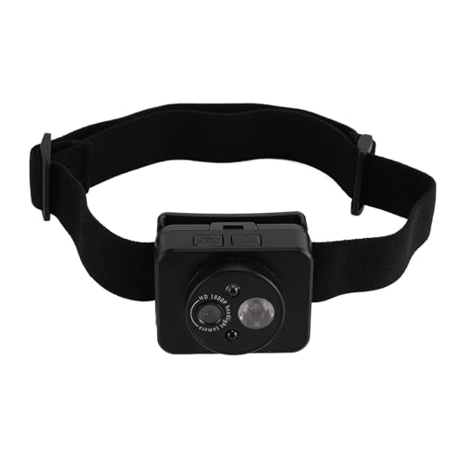 Kopfmontagekamera, Kopfkamera für die, 1080p LED -Scheinwerferkamera 45 ° Einstellung Freifree Radsportvideorecorder Zum Laufen Kopfmontagekamera, Kopfkamera für die, 1080p LED -Scheinwerferkamera 45 ° Einstellung Freifree Radsportvideorecorder Zum Laufen von Garsent
