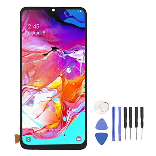 LCD-Bildschirm Ersatz für Galaxy A70 A705, Touchscreen Digitizer Montage mit Demontagewerkzeug, für SM A705F A705FN A705GM A705MN A7050 A705W A705YN A705X LCD-Bildschirm Ersatz für Galaxy A70 A705, Touchscreen Digitizer Montage mit Demontagewerkzeug, für SM A705F A705FN A705GM A705MN A7050 A705W A705YN A705X von Garsent