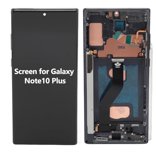 LCD-Display Kompatibel mit Samsung Galaxy Note10+, Note 10 Plus SM-N975U SM-N975F/DS, 6,8-Zoll-LCD-Touchscreen-Display-Baugruppe, vor Dem Versand Getestet (Gray) von Garsent