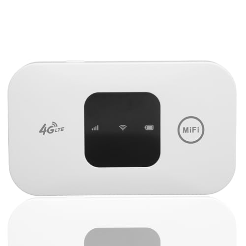 Mobile WiFi Hotspot, Wireless Portable Travel Outer Unterstützt 10 Benutzer gleichzeitig, Pocket WiFi Gerät mit 2100 mAh großem Akku, für sicheres Internet zu Hause oder überall wo Sie hingehen von Garsent