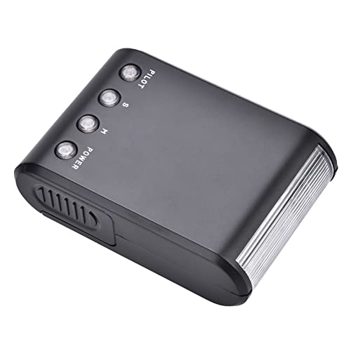 On Camera Flash Speedlite, Tragbare -Digital-Taschenlampe mit Blitzschuhhalterung für DSLR-Kameras, Eingebauter Digitaler Slave und Automatischer Vorblitzsensor, für Jede von Garsent