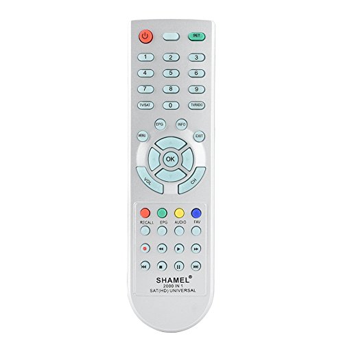 Garsent SAT Fernbedienung, Universalfernbedienung TV Remote Control für Satelliten Receiver von Garsent
