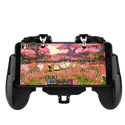 Smartphone Gamepad, Handy Gamecontroller mit Lüfter Wärmeableitung Gamepad Controller Game Zusatzschlüssel für PUBG. von Garsent