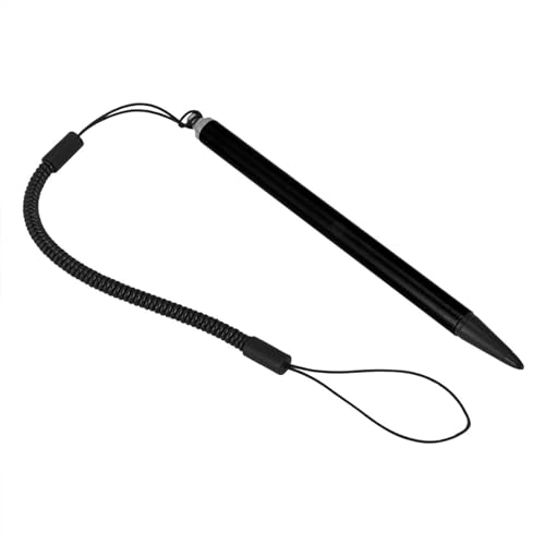Touch-Stift, Kompatibler, Langlebiger Touch-Stift, Komfortabler Griff, Widerstandsfähiger Bildschirmschutz, 12,5 cm, für Heim-Smart-Geräte (Black) von Garsent