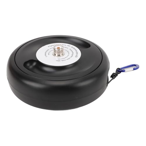 Tragbare Kurzantennen mit 1:49-Balun-Konverter für 1–30 MHz FT8 CW SSB, HF-endgespeiste Antennen, Verbesserung des QRP-Taschenradioempfangs von Garsent