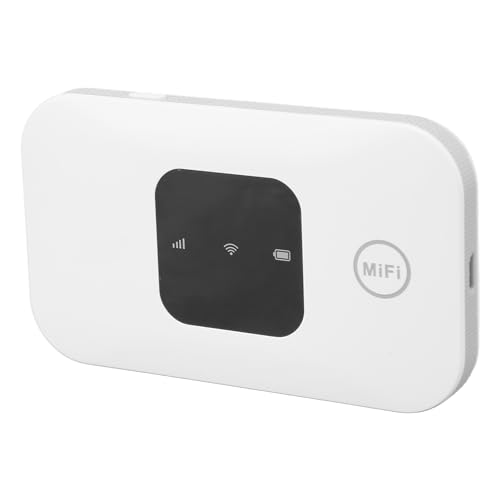 Tragbarer Reise-Router, Mobiler WLAN-Hotspot, Unterstützt 10 Benutzer Gleichzeitig, Taschen-WLAN-Gerät mit 2100 MAh Großem Akku, für Sicheres Internet zu Hause oder überall von Garsent