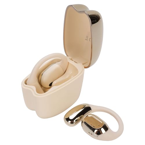 Übersetzungsohrhörer Echtzeit, AI -Übersetzer -Ohrhörer Bluetooth Wireless, Unterstützt 140 Sprachen, über Ohr -KI -Kopfhörer für und Android, Ideal für Reisen und Geschäft (Beige) von Garsent