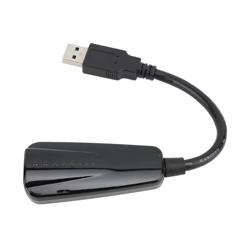 USB 3.0 auf Ethernet-Adapter, 10 100 1000 Mbit/s Gigabit-LAN-Netzwerkadapter, Tragbarer High-Speed-Plug-and-Play-Ethernet-LAN-Adapter für 10 8.1 8 7 von Garsent