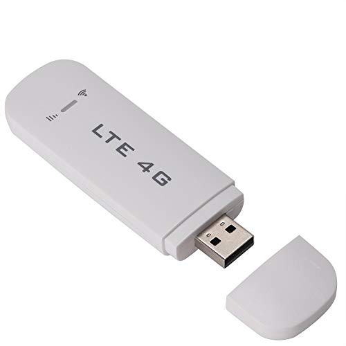 Garsent USB WLAN Router, Tragbarer 100-Mbit/s-4G-LTE Modem Netzwerkadapter WLAN Hotspot Stick Nutzen Sie Plug & Play für bis zu 10 WLAN Benutzer von Garsent