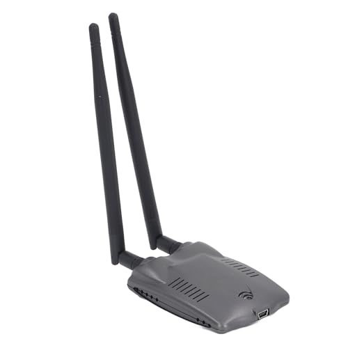 USB-Wireless-Netzwerkkarte, WLAN-Adapter 300 Mbit/s, Hohe Leistung mit Zwei Externen Antennen, für RTL8192FU-Chipsatz, Kompatibel mit IPC, Set-Top-Box, NVR von Garsent