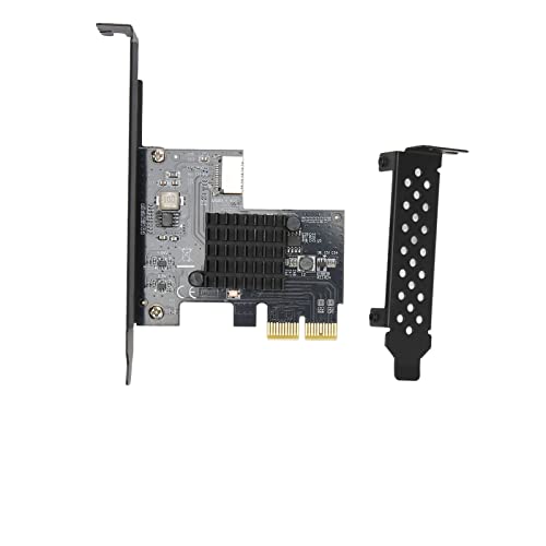 USB3.2 Typ E Frontpanel-interne Erweiterungskarte 10 Gbit/s mit Leistungsstarkem Chipsatz für Desktop-PC, Plug-and-Play, Lange Lebensdauer (Schnittstelle zum richtigen PCI E 2X) von Garsent
