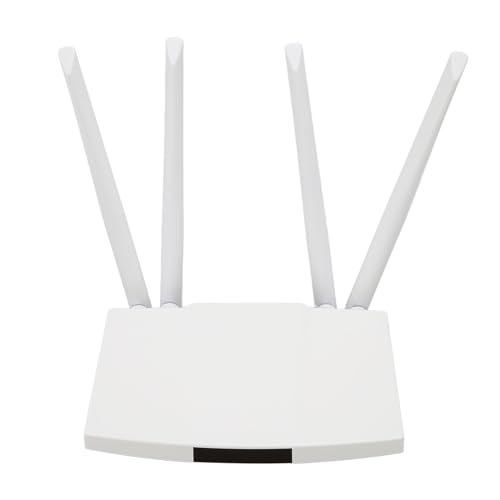 WLAN-Router, Kabelloser Internet-Router, 300 Mbit/s Fast-Ethernet-Ports, Unterstützt Gast-WLAN, SIM-Kartensteckplatz, 4 Antennen, 32 Benutzer, Gaming-Streaming, Smart Home, von Garsent