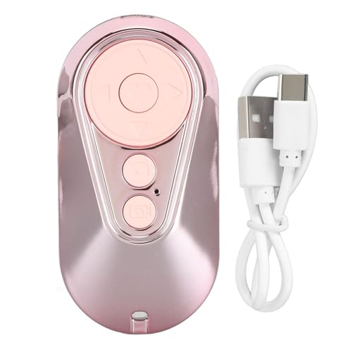 für TikTok-Fernbedienung Kindle App Page Turner, Bluetooth-Kamera-Videoaufzeichnungsfernbedienung, Scrolling Clicker für Telefon, Lablets, IOS, Android (PINK) von Garsent