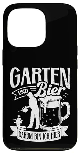 Garten Bier Vatertag Lustig Saufen Spruch Spaß Papa Männer Hülle für iPhone 13 Pro von Garten Bier Lustig Vatertag Männer Geschenkidee