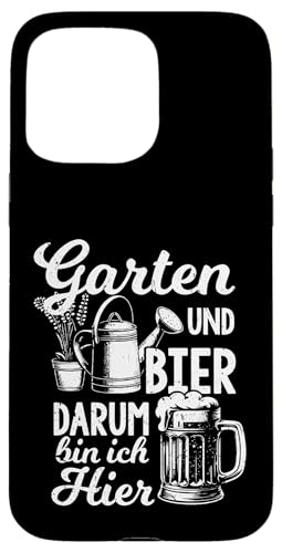 Garten Bier Vatertag Lustig Saufen Spruch Spaß Papa Männer Hülle für iPhone 15 Pro Max von Garten Bier Lustig Vatertag Männer Geschenkidee