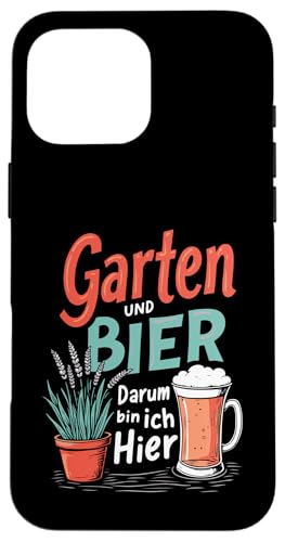 Garten Bier Vatertag Lustig Saufen Spruch Spaß Papa Männer Hülle für iPhone 16 Pro Max Garten Bier Vatertag Lustig Saufen Spruch Spaß Papa Männer Hülle für iPhone 16 Pro Max von Garten Bier Lustig Vatertag Männer Geschenkidee