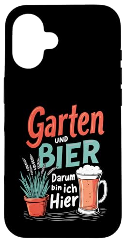 Garten Bier Vatertag Lustig Saufen Spruch Spaß Papa Männer Hülle für iPhone 16 Garten Bier Vatertag Lustig Saufen Spruch Spaß Papa Männer Hülle für iPhone 16 von Garten Bier Lustig Vatertag Männer Geschenkidee