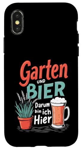Garten Bier Vatertag Lustig Saufen Spruch Spaß Papa Männer Hülle für iPhone X/XS Garten Bier Vatertag Lustig Saufen Spruch Spaß Papa Männer Hülle für iPhone X/XS von Garten Bier Lustig Vatertag Männer Geschenkidee