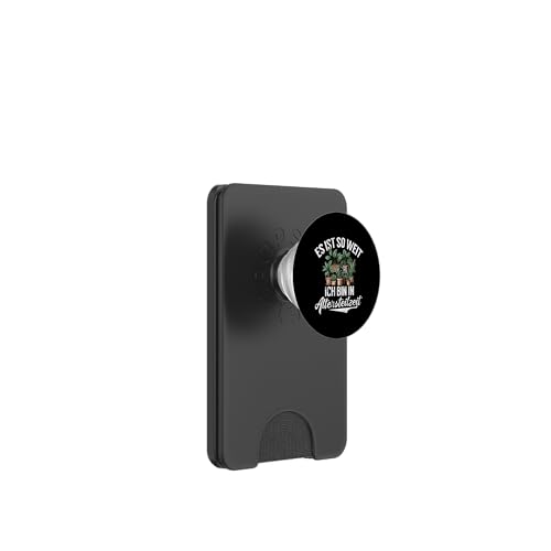 Es Ist So Weit Ich Bin In Altersteilzeit Hobbygärtner Garten PopSockets PopWallet für MagSafe von Garten Florist Pflanzen Gartenbau Hobbygärtner