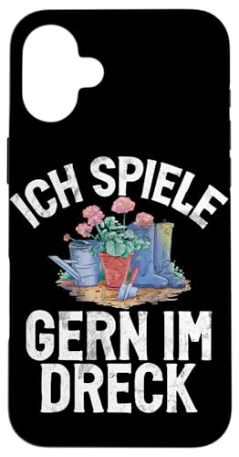 Ich Spiele Gern Im Dreck Gartenarbeit Gärtner Hobbygärtner Hülle für iPhone 16 Plus Ich Spiele Gern Im Dreck Gartenarbeit Gärtner Hobbygärtner Hülle für iPhone 16 Plus von Garten Florist Pflanzen Gartenbau Hobbygärtner