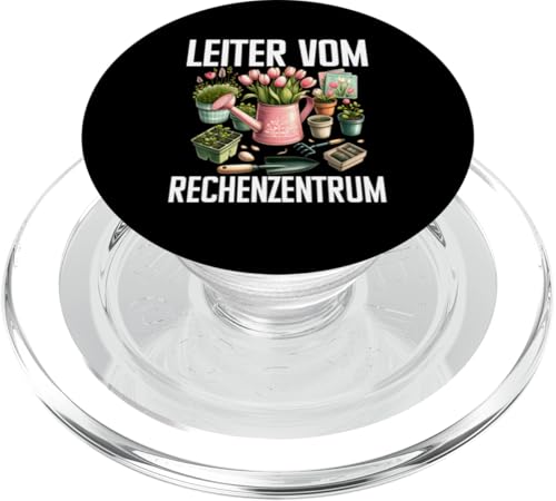 Leiter Vom Rechenzentrum Gärtner Gartenarbeit Pflanzexperte PopSockets PopGrip für MagSafe von Garten Florist Pflanzen Gartenbau Hobbygärtner