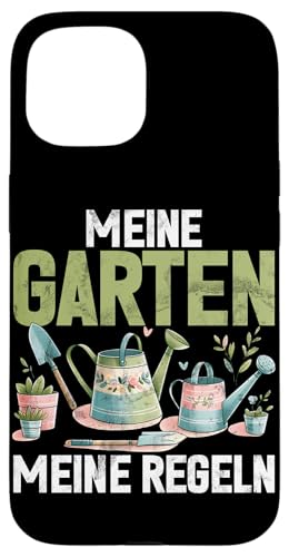 Meine Garten Meine Regeln Gartenarbeit Gärtner Pflanzexperte Hülle für iPhone 15 Meine Garten Meine Regeln Gartenarbeit Gärtner Pflanzexperte Hülle für iPhone 15 von Garten Florist Pflanzen Gartenbau Hobbygärtner