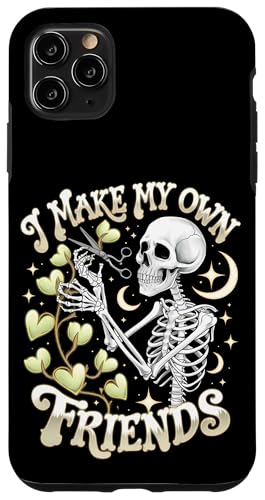 I Make My Own Friends Skelett Pflanze Goth Humor Hülle für iPhone 11 Pro Max I Make My Own Friends Skelett Pflanze Goth Humor Hülle für iPhone 11 Pro Max von Gartenarbeit Dark Humor Vintage Lustiges Geschenk