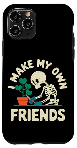 I Make My Own Friends Skelett Pflanze Goth Humor Hülle für iPhone 11 Pro I Make My Own Friends Skelett Pflanze Goth Humor Hülle für iPhone 11 Pro von Gartenarbeit Dark Humor Vintage Lustiges Geschenk