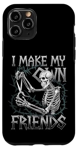 I Make My Own Friends Skelett Pflanze Goth Humor Hülle für iPhone 11 Pro I Make My Own Friends Skelett Pflanze Goth Humor Hülle für iPhone 11 Pro von Gartenarbeit Dark Humor Vintage Lustiges Geschenk
