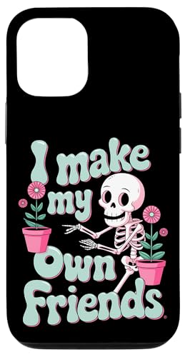 I Make My Own Friends Skelett Pflanze Goth Humor Hülle für iPhone 12/12 Pro I Make My Own Friends Skelett Pflanze Goth Humor Hülle für iPhone 12/12 Pro von Gartenarbeit Dark Humor Vintage Lustiges Geschenk