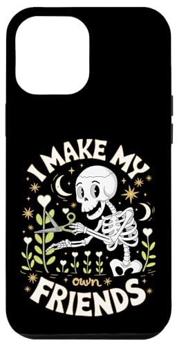 I Make My Own Friends Skelett Pflanze Goth Humor Hülle für iPhone 12 Pro Max I Make My Own Friends Skelett Pflanze Goth Humor Hülle für iPhone 12 Pro Max von Gartenarbeit Dark Humor Vintage Lustiges Geschenk