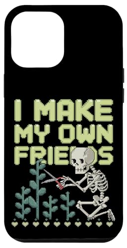 I Make My Own Friends Skelett Pflanze Goth Humor Hülle für iPhone 12 Pro Max I Make My Own Friends Skelett Pflanze Goth Humor Hülle für iPhone 12 Pro Max von Gartenarbeit Dark Humor Vintage Lustiges Geschenk