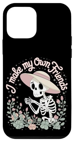I Make My Own Friends Skelett Pflanze Goth Humor Hülle für iPhone 12 mini I Make My Own Friends Skelett Pflanze Goth Humor Hülle für iPhone 12 mini von Gartenarbeit Dark Humor Vintage Lustiges Geschenk