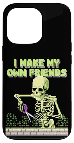 I Make My Own Friends Skelett Pflanze Goth Humor Hülle für iPhone 13 Pro I Make My Own Friends Skelett Pflanze Goth Humor Hülle für iPhone 13 Pro von Gartenarbeit Dark Humor Vintage Lustiges Geschenk