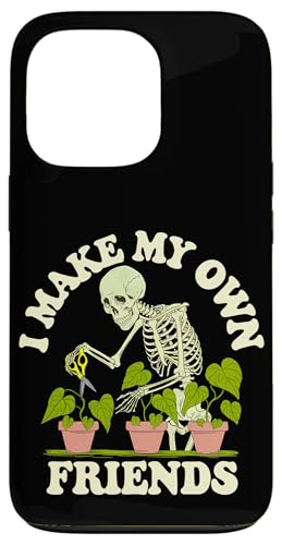 I Make My Own Friends Skelett Pflanze Goth Humor Hülle für iPhone 13 Pro I Make My Own Friends Skelett Pflanze Goth Humor Hülle für iPhone 13 Pro von Gartenarbeit Dark Humor Vintage Lustiges Geschenk