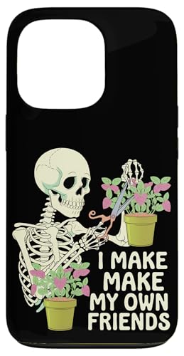 I Make My Own Friends Skelett Pflanze Goth Humor Hülle für iPhone 13 Pro I Make My Own Friends Skelett Pflanze Goth Humor Hülle für iPhone 13 Pro von Gartenarbeit Dark Humor Vintage Lustiges Geschenk