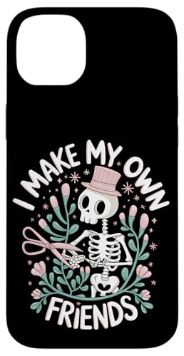 I Make My Own Friends Skelett Pflanze Goth Humor Hülle für iPhone 14 Plus I Make My Own Friends Skelett Pflanze Goth Humor Hülle für iPhone 14 Plus von Gartenarbeit Dark Humor Vintage Lustiges Geschenk
