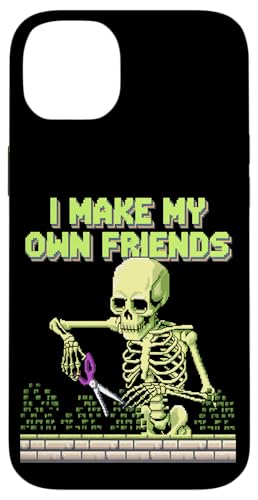 I Make My Own Friends Skelett Pflanze Goth Humor Hülle für iPhone 14 Plus I Make My Own Friends Skelett Pflanze Goth Humor Hülle für iPhone 14 Plus von Gartenarbeit Dark Humor Vintage Lustiges Geschenk