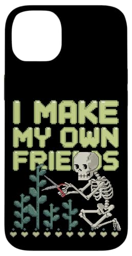 I Make My Own Friends Skelett Pflanze Goth Humor Hülle für iPhone 14 Plus I Make My Own Friends Skelett Pflanze Goth Humor Hülle für iPhone 14 Plus von Gartenarbeit Dark Humor Vintage Lustiges Geschenk