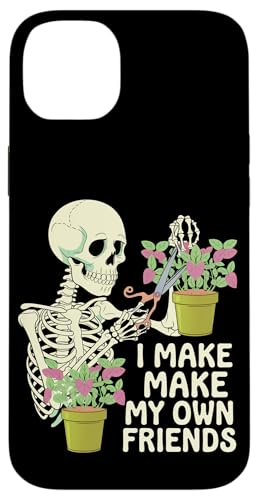 I Make My Own Friends Skelett Pflanze Goth Humor Hülle für iPhone 14 Plus I Make My Own Friends Skelett Pflanze Goth Humor Hülle für iPhone 14 Plus von Gartenarbeit Dark Humor Vintage Lustiges Geschenk