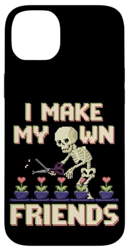 I Make My Own Friends Skelett Pflanze Goth Humor Hülle für iPhone 14 Plus I Make My Own Friends Skelett Pflanze Goth Humor Hülle für iPhone 14 Plus von Gartenarbeit Dark Humor Vintage Lustiges Geschenk