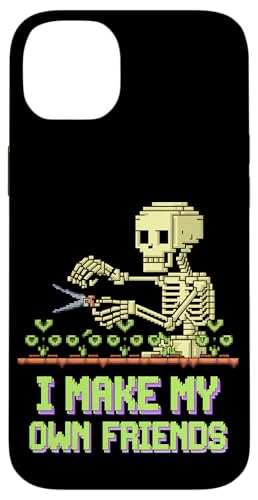 I Make My Own Friends Skelett Pflanze Goth Humor Hülle für iPhone 14 Plus I Make My Own Friends Skelett Pflanze Goth Humor Hülle für iPhone 14 Plus von Gartenarbeit Dark Humor Vintage Lustiges Geschenk