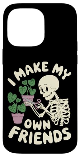 I Make My Own Friends Skelett Pflanze Goth Humor Hülle für iPhone 14 Pro Max I Make My Own Friends Skelett Pflanze Goth Humor Hülle für iPhone 14 Pro Max von Gartenarbeit Dark Humor Vintage Lustiges Geschenk