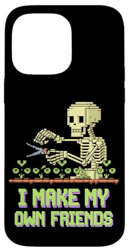 I Make My Own Friends Skelett Pflanze Goth Humor Hülle für iPhone 14 Pro Max I Make My Own Friends Skelett Pflanze Goth Humor Hülle für iPhone 14 Pro Max von Gartenarbeit Dark Humor Vintage Lustiges Geschenk