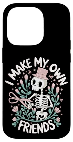 I Make My Own Friends Skelett Pflanze Goth Humor Hülle für iPhone 14 Pro I Make My Own Friends Skelett Pflanze Goth Humor Hülle für iPhone 14 Pro von Gartenarbeit Dark Humor Vintage Lustiges Geschenk