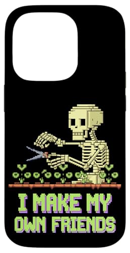 I Make My Own Friends Skelett Pflanze Goth Humor Hülle für iPhone 14 Pro I Make My Own Friends Skelett Pflanze Goth Humor Hülle für iPhone 14 Pro von Gartenarbeit Dark Humor Vintage Lustiges Geschenk